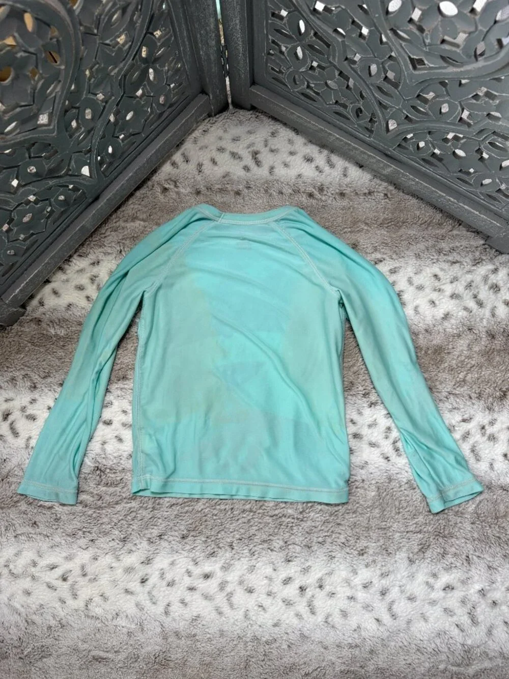 Baby GAP long sleeve rashguard boys 4T 3D shark tropical beach summer vacation